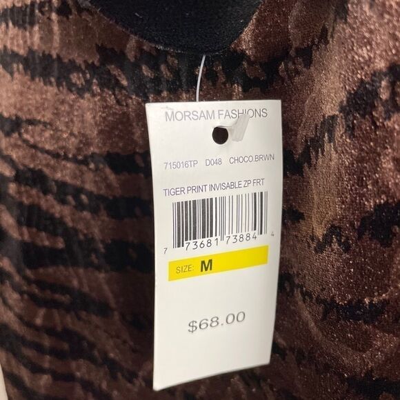 NWT Jasmine Rose Signature Animal Print Robe - Picture 8 of 11